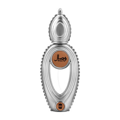 Ajmal Wisal bottle front highlights luxurious packaging for daily elegance.