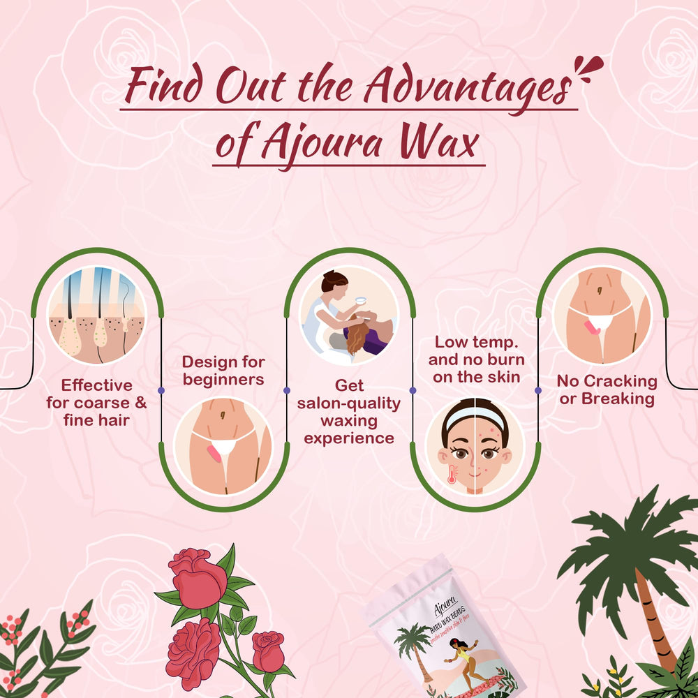 Ajoura Pink Rose wax beads beginner-friendly, easy to apply and manage.
