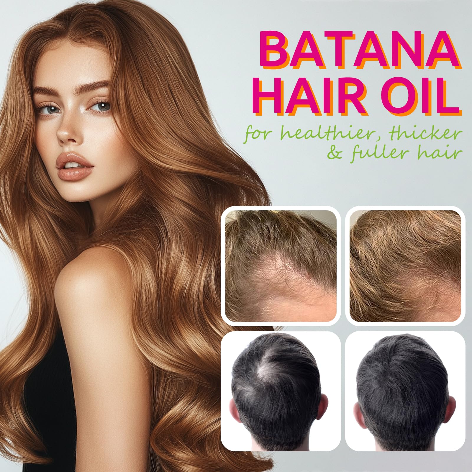 AKBAN Biotin-keratin label hints elasticity benefits.