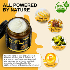 AKIICHI wild-raw-honey-beeswax-ingredient image emphasizes natural humectants