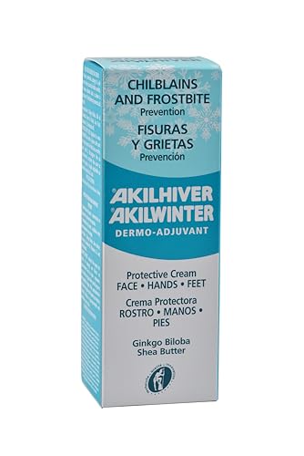 Akileine Akilenjur Cream tube closeup highlighting lightweight, nourishing moisturizer.