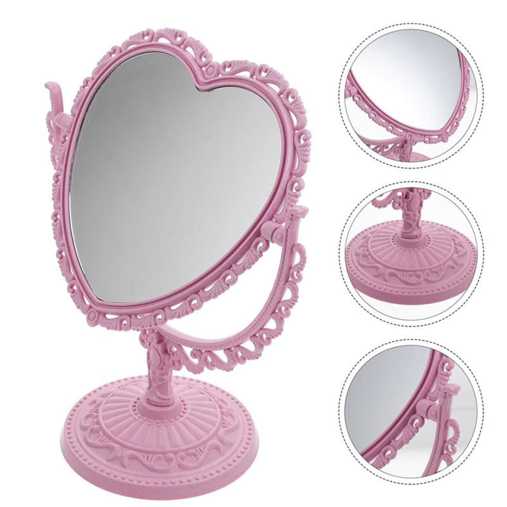AKOAK pink heart mirror packaging is gift-ready for holidays and celebrations.