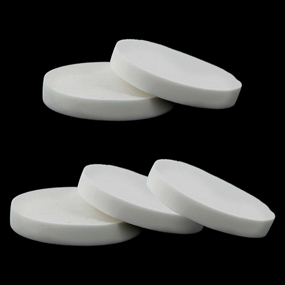 AKOAK round makeup puff white ideal for wet or dry makeup