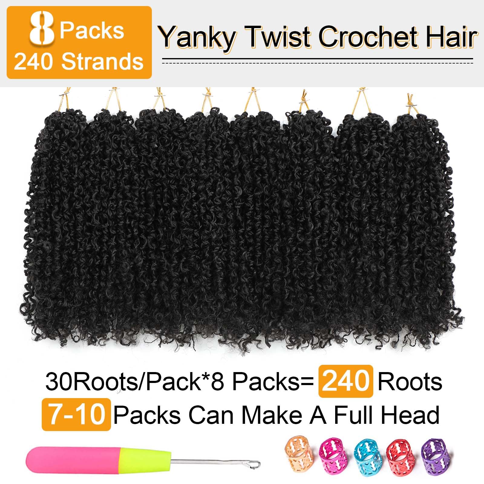 Aksice Boho crochet braids are lightweight for comfortable all-day wear.