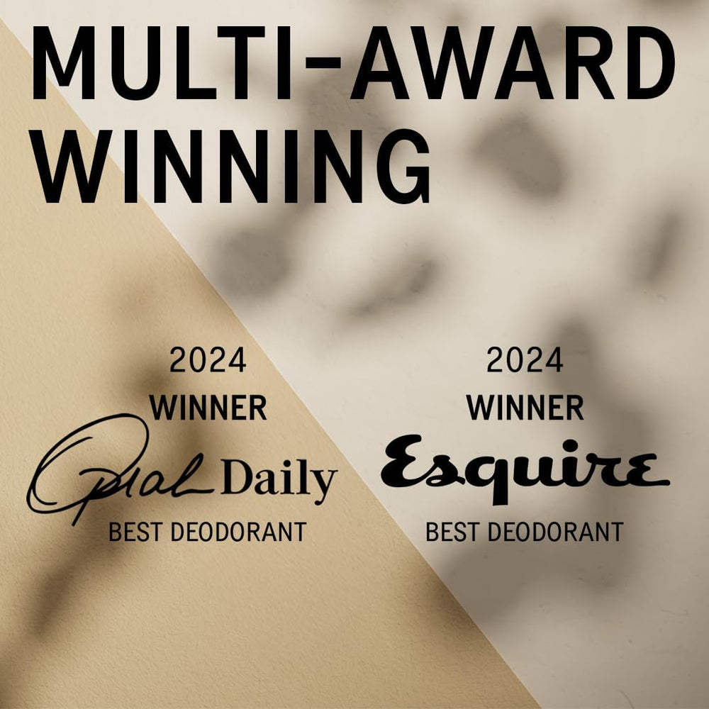 AKT awards and recognition signal trusted, premium deodorant balm.