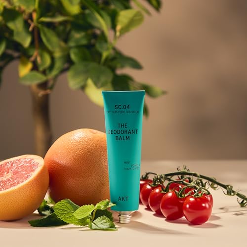 AKT Deodorant Balm creamy texture close-up highlights smooth, fast-absorbing formula.
