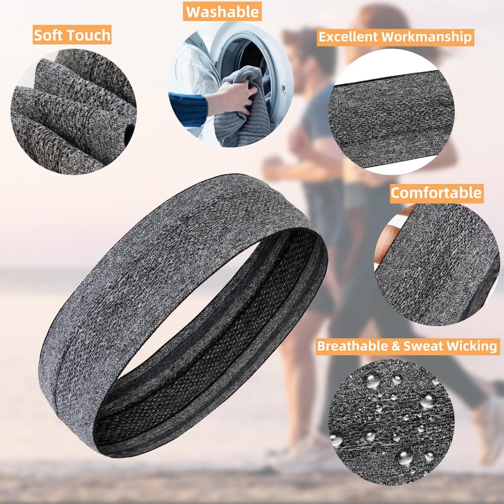 AKTVSHOW athletic headbands pair with outfits for athleisure looks.