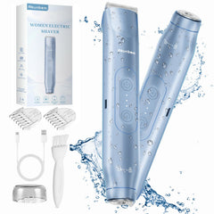 Akunbem bikini-trimmer dual-head for precise bikini line grooming.