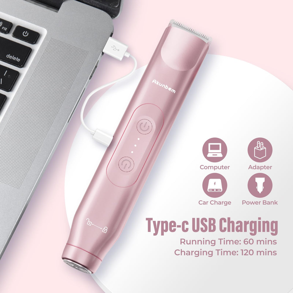 Akunbem long-lasting battery delivers 20-30 uses per full charge.