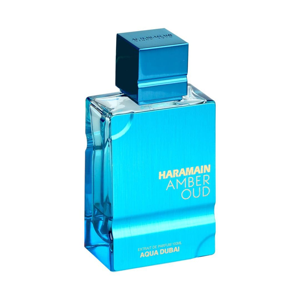 Al Haramain Amber Oud Aqua Dubai outdoor-adventure vibe image suggests versatile, all-day fragrance.