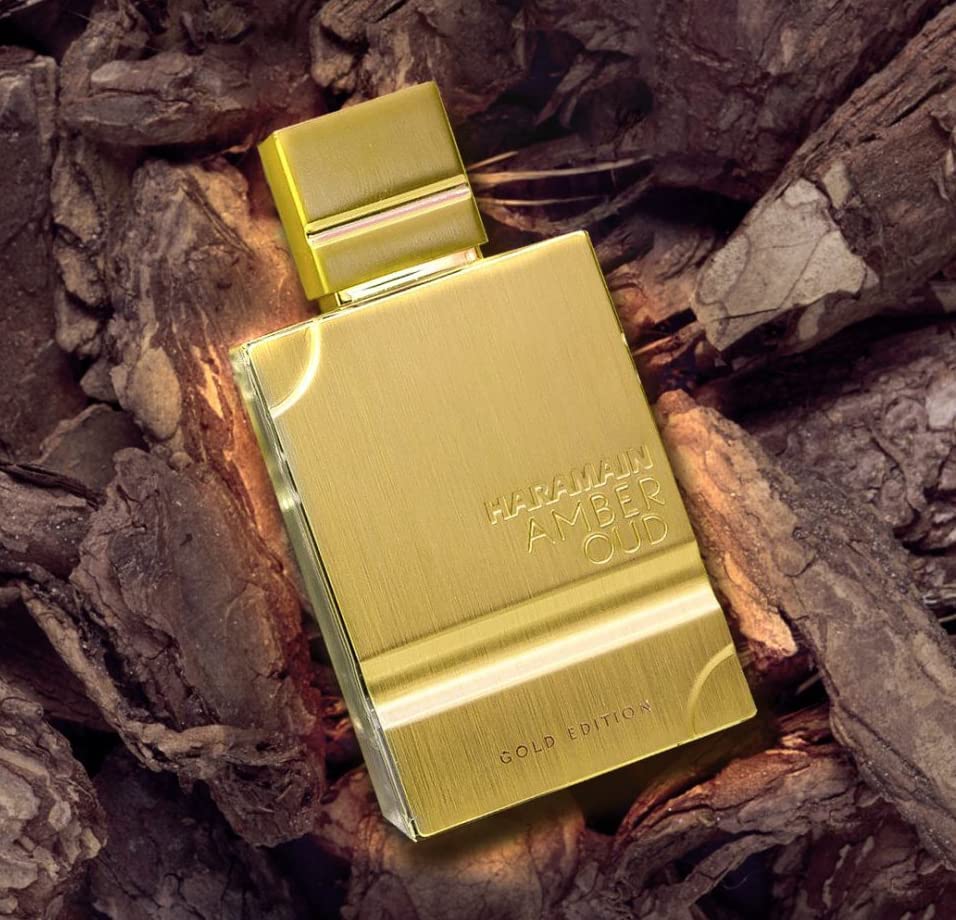 Al Haramain Amber Oud Gold Edition base notes deliver vanilla and musk warmth