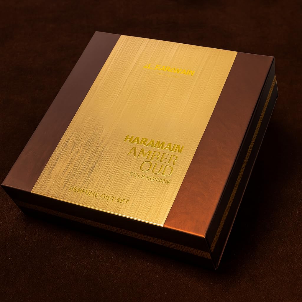 Al Haramain Amber Oud Gold Edition body spray for refreshing all-day aura