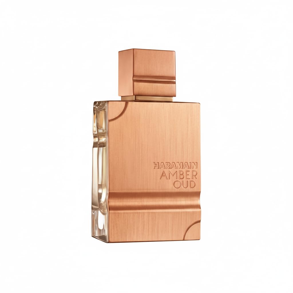 Al Haramain Amber Oud Gold Edition bottle front showcases luxurious design for gifting