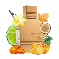 Al Haramain Amber Oud Gold Edition box presents gift-worthy packaging.