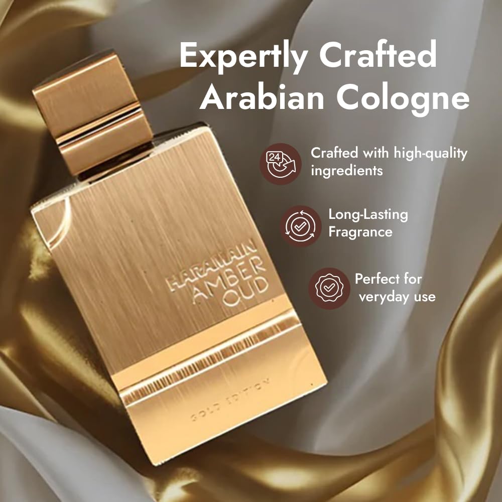Al Haramain Amber Oud Gold Edition night-out ambiance hints at radiant evenings