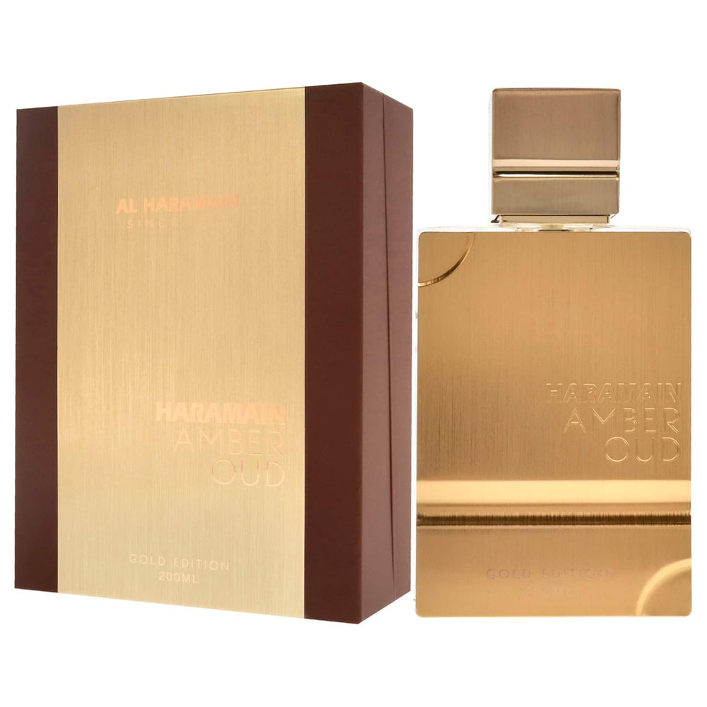 Al Haramain Amber Oud Gold Edition spray nozzle enables easy application.