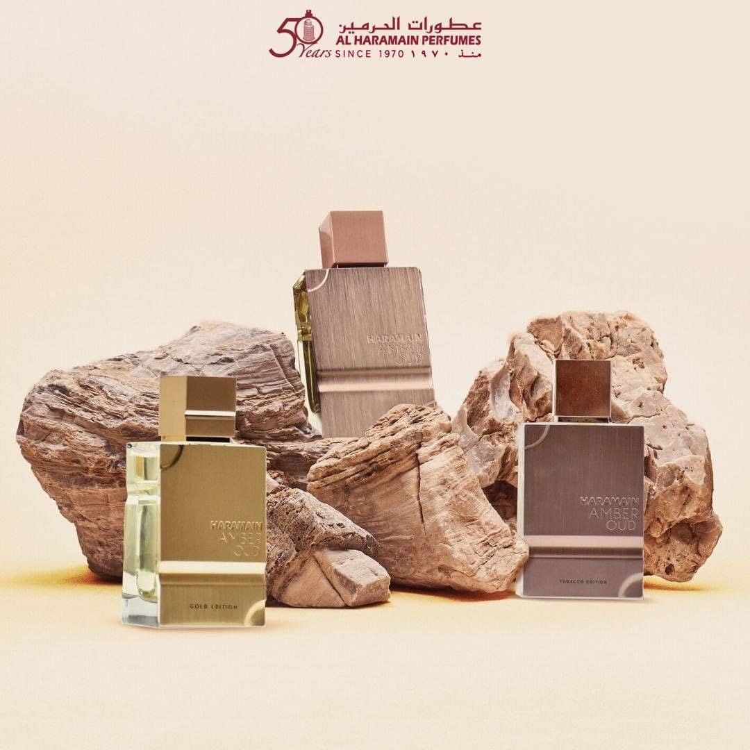 Evening-ready fragrance mood of Amber Oud Ruby Edition
