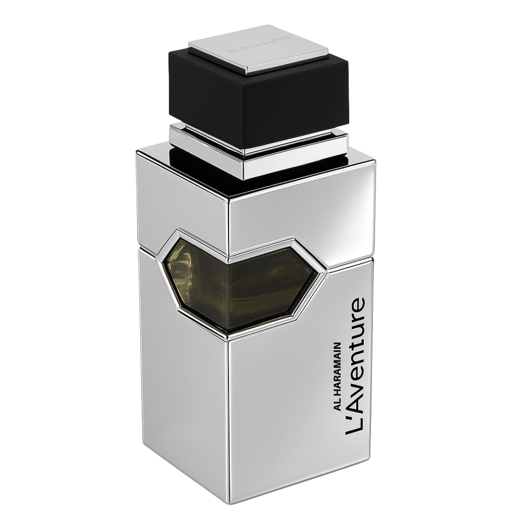 Al Haramain L'Aventure bottle front for premium daily wear.
