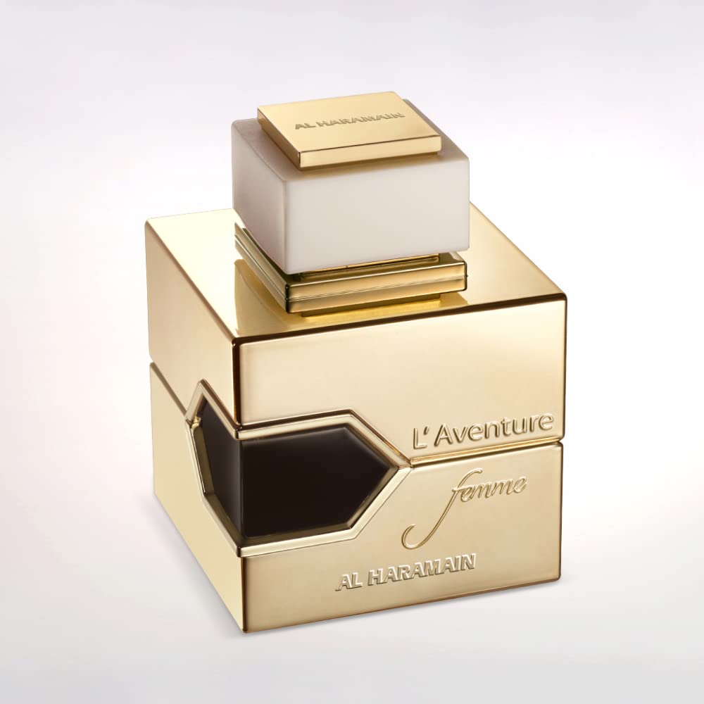 Al Haramain L'Aventure Femme EDP wrist-application image showing even diffusion