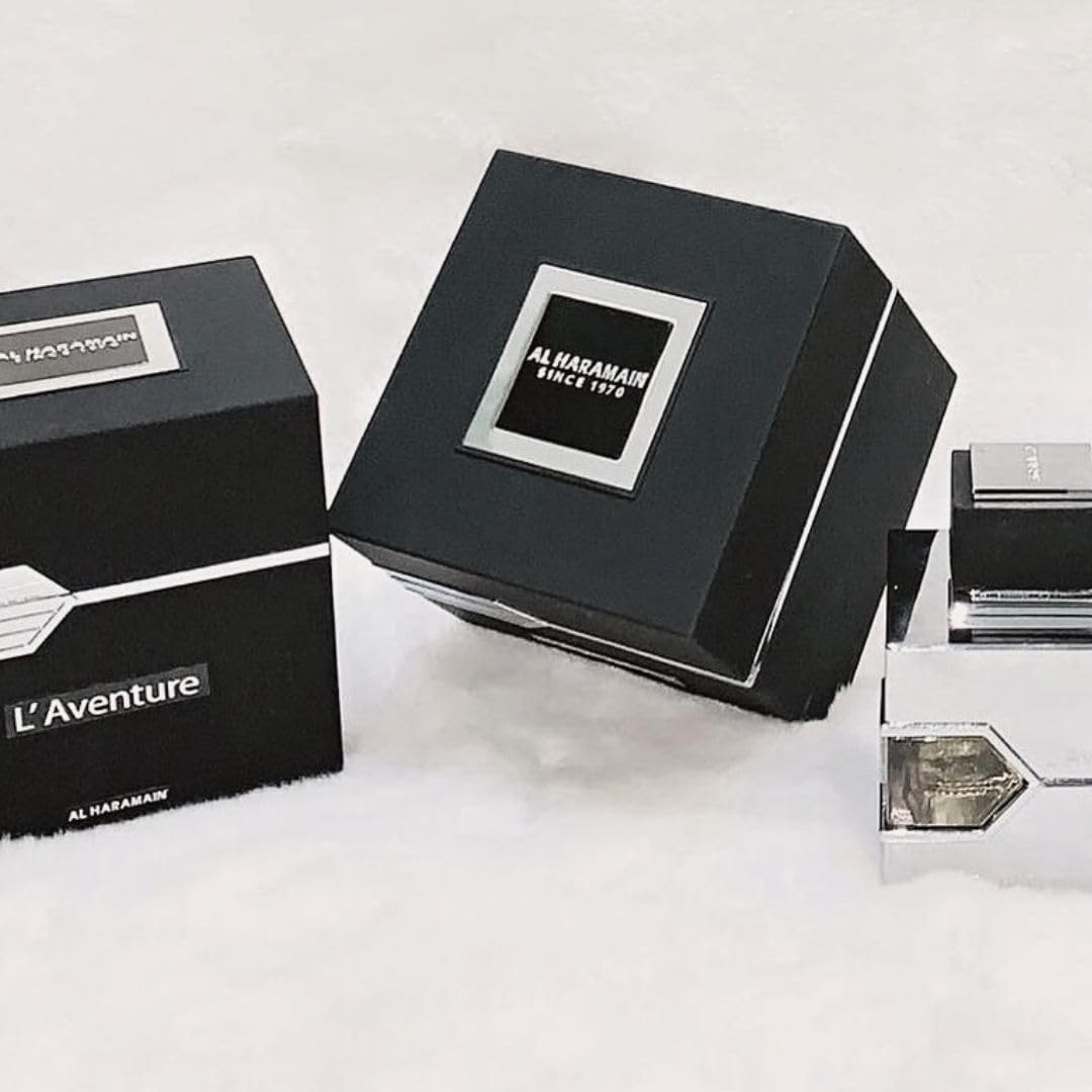 L’Aventure spray bottle on skin for practical application