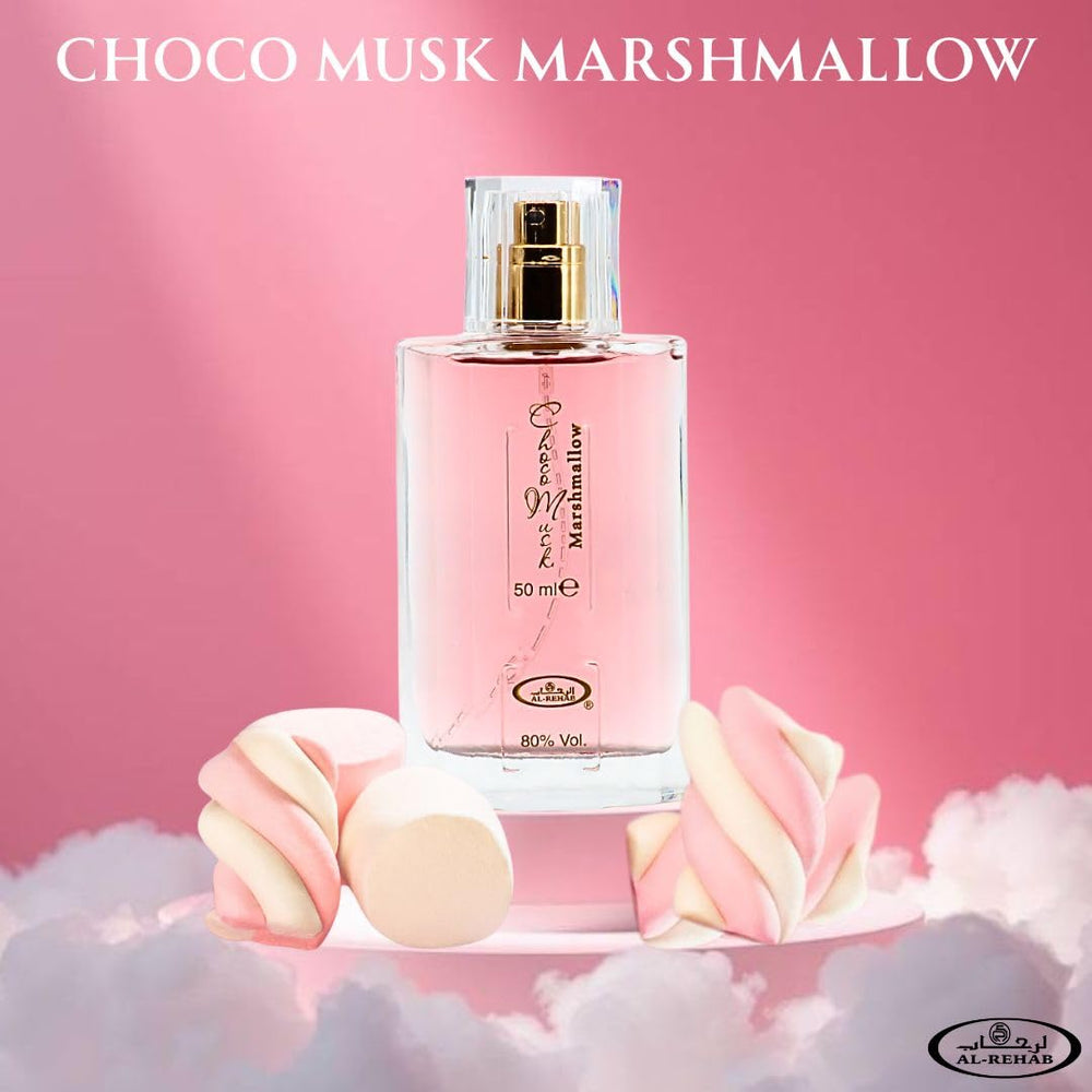 Top notes of strawberry and marshmallow highlighted in the bottle close-up evoke playful sweetness