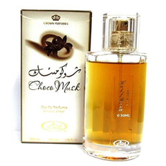 Al-Rehab Choco Musk spray bottle 50ml in a 2-pack for long-lasting fragrance.