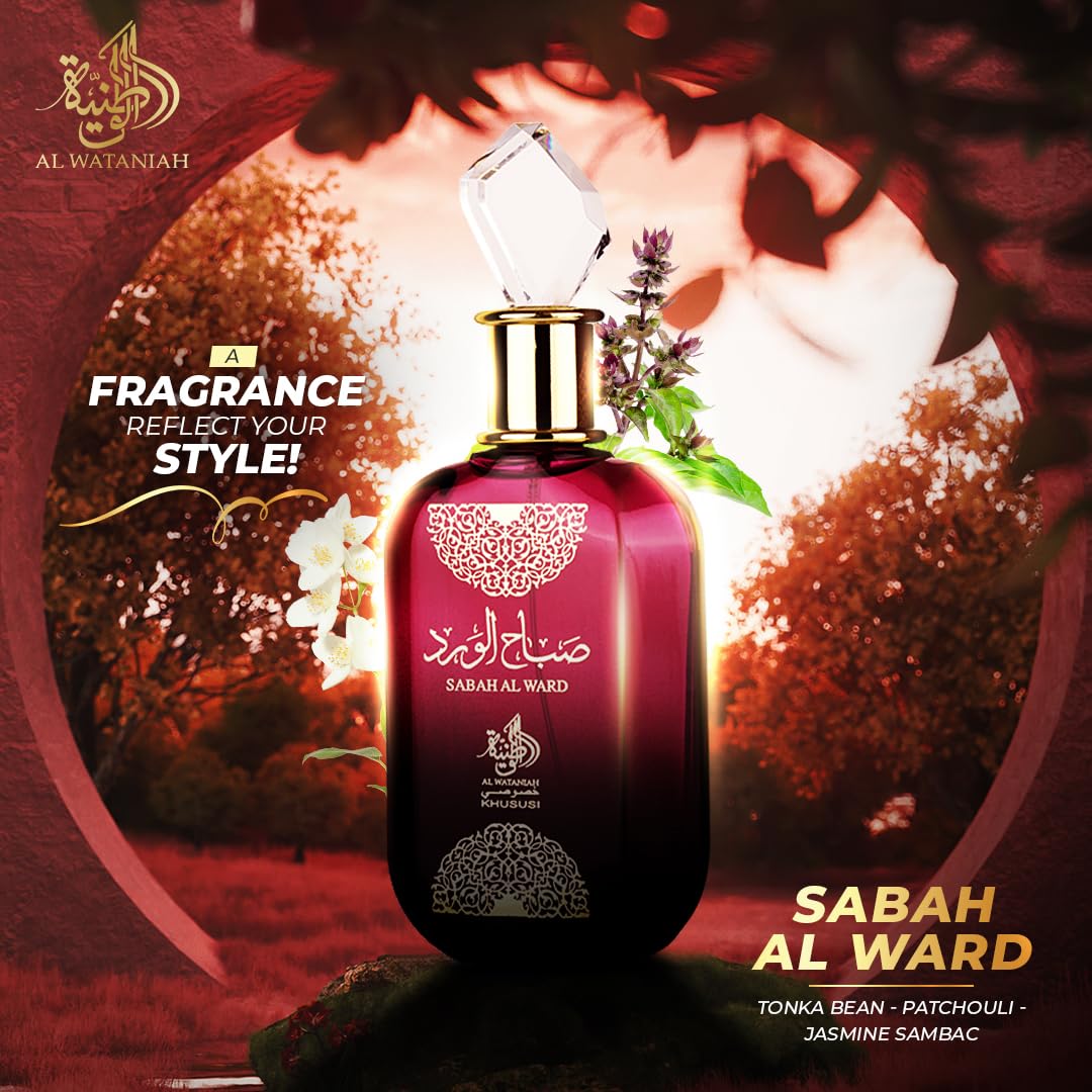 Al Wataniah Sabah Al Ward jasmine sambac highlight suggests fresh floral character