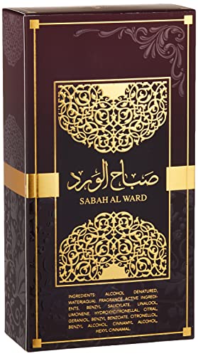 Al Wataniah Sabah Al Ward packaging box highlights luxury and gift-worthy presentation