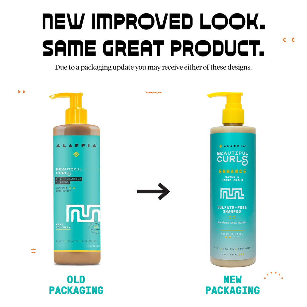 Alaffia Beautiful Curls cream shampoo texture shows creamy lather for curl activation.