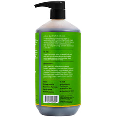 Alaffia EveryDay Coconut Body Wash Coconut Lime fragrance closeup for tropical scent