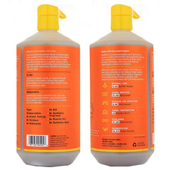 Alaffia Everyday Shea Body Wash pump application delivering gentle lather.