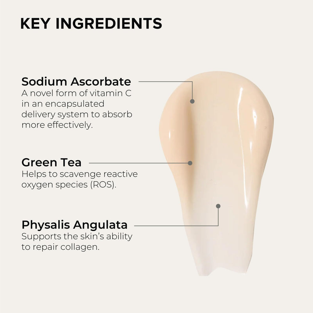 ALASTIN Skincare C-RADICAL Defense textured skin after use suggesting refined texture