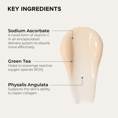 ALASTIN Skincare C-RADICAL Defense textured skin after use suggesting refined texture