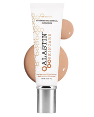 ALASTIN HydraTint Pro Mineral Sunscreen bottle closeup showing lightweight mineral protection for daily wear.