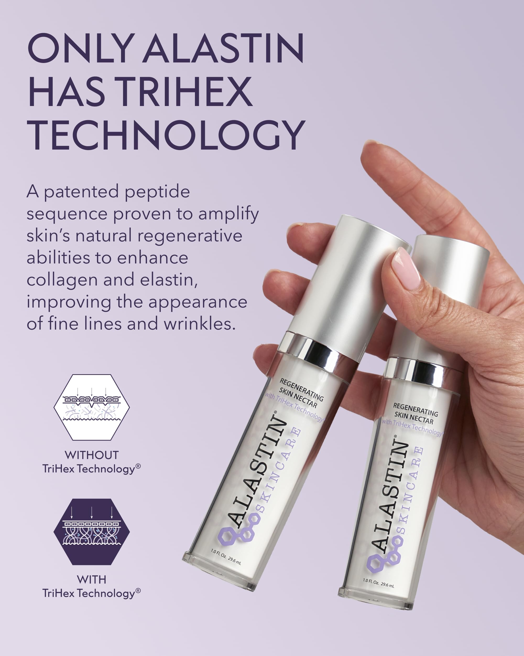 ALASTIN Regenerating Skin Nectar post-procedure scene suggesting recovery comfort