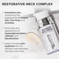 ALASTIN Restorative Neck Complex texture close-up showing smoothing potential