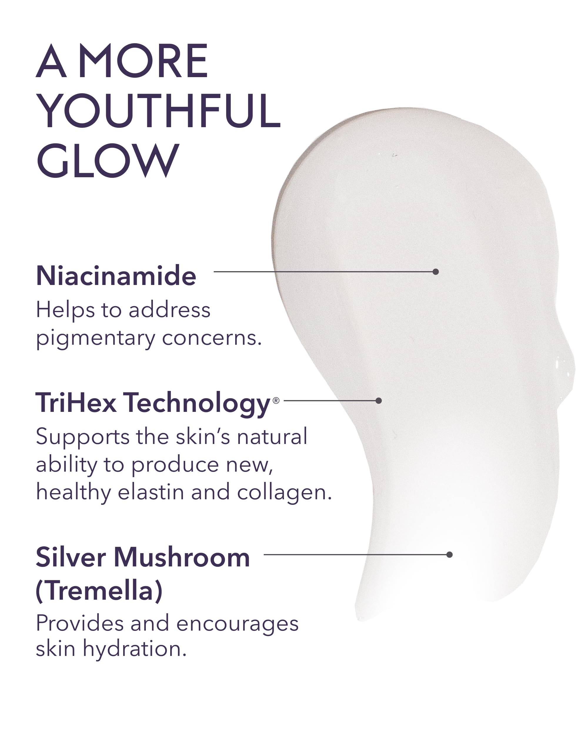 Packaging back label of ALASTIN Restorative Skin Complex highlights key ingredients for skin support.