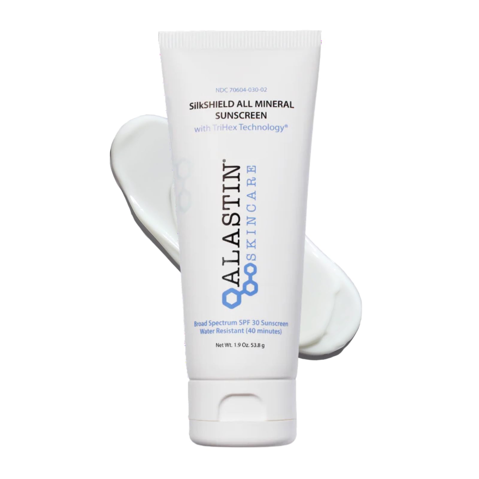 ALASTIN SilkSHIELD sunscreen bottle provides lightweight mineral protection for daily use