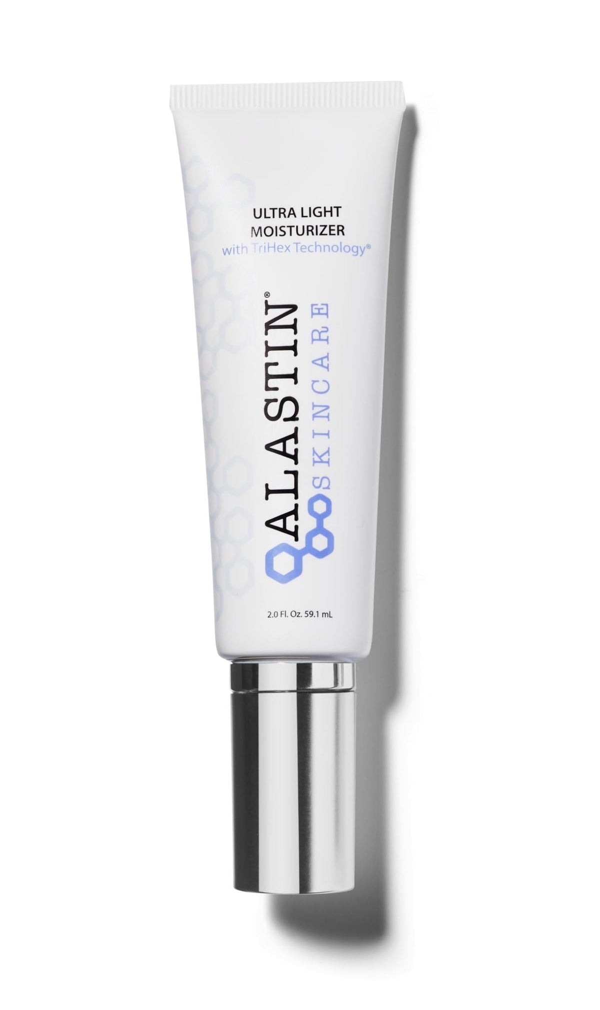 ALASTIN Ultra Light Daily Face Moisturizer bottle with pump showing lightweight hydration for daily comfort