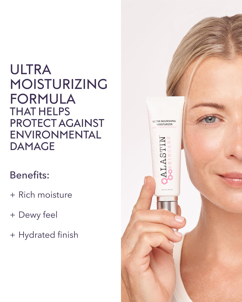 ALASTIN Ultra Nourishing Face Moisturizer ingredients-linoleic-acid nourishes skin barrier and hydration.