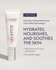 ALASTIN Ultra Nourishing Face Moisturizer ingredients-oat-kernel soothes and cushions dry skin.