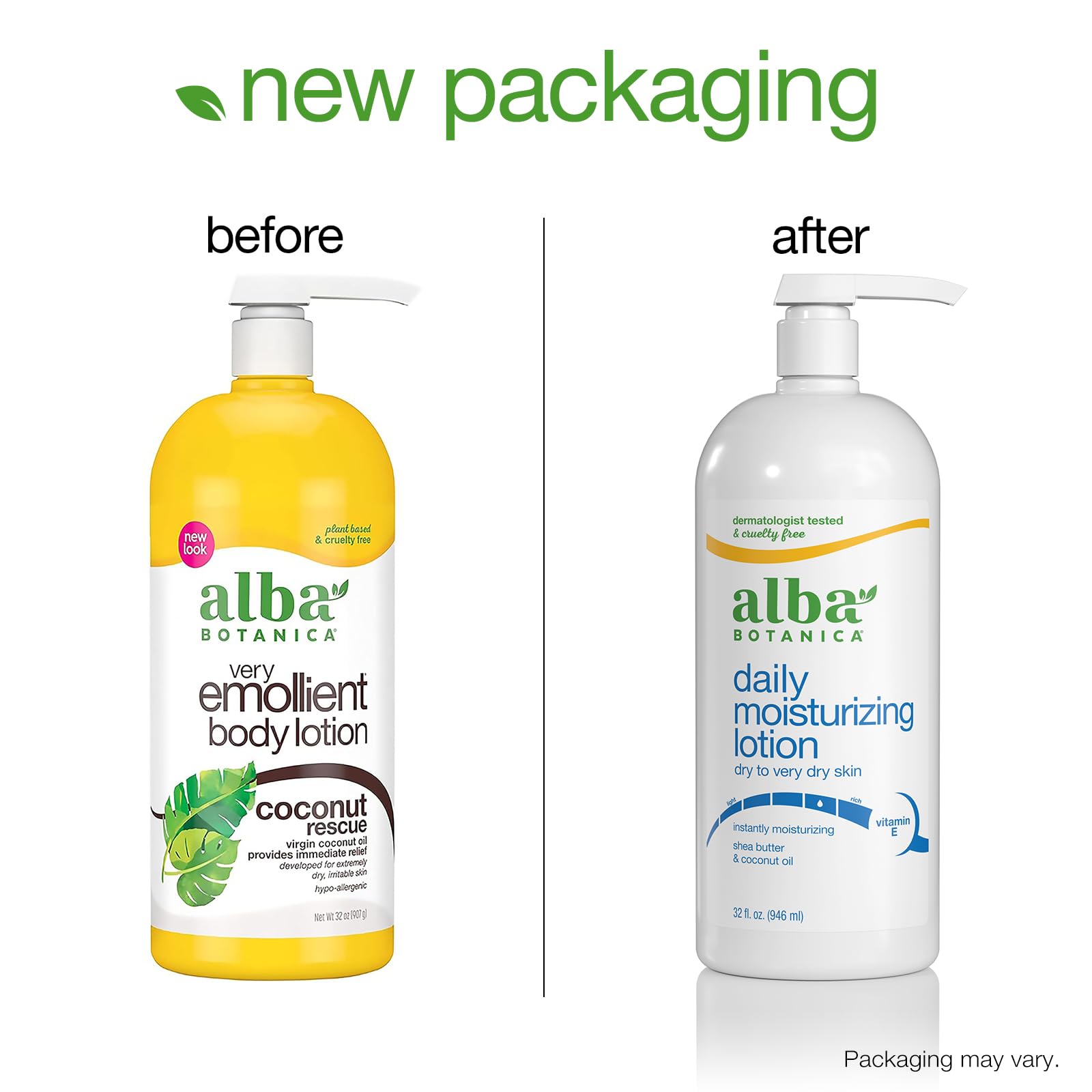Alba Botanica Daily Moisturizing Lotion cruelty-free badge signals ethical, gentle care