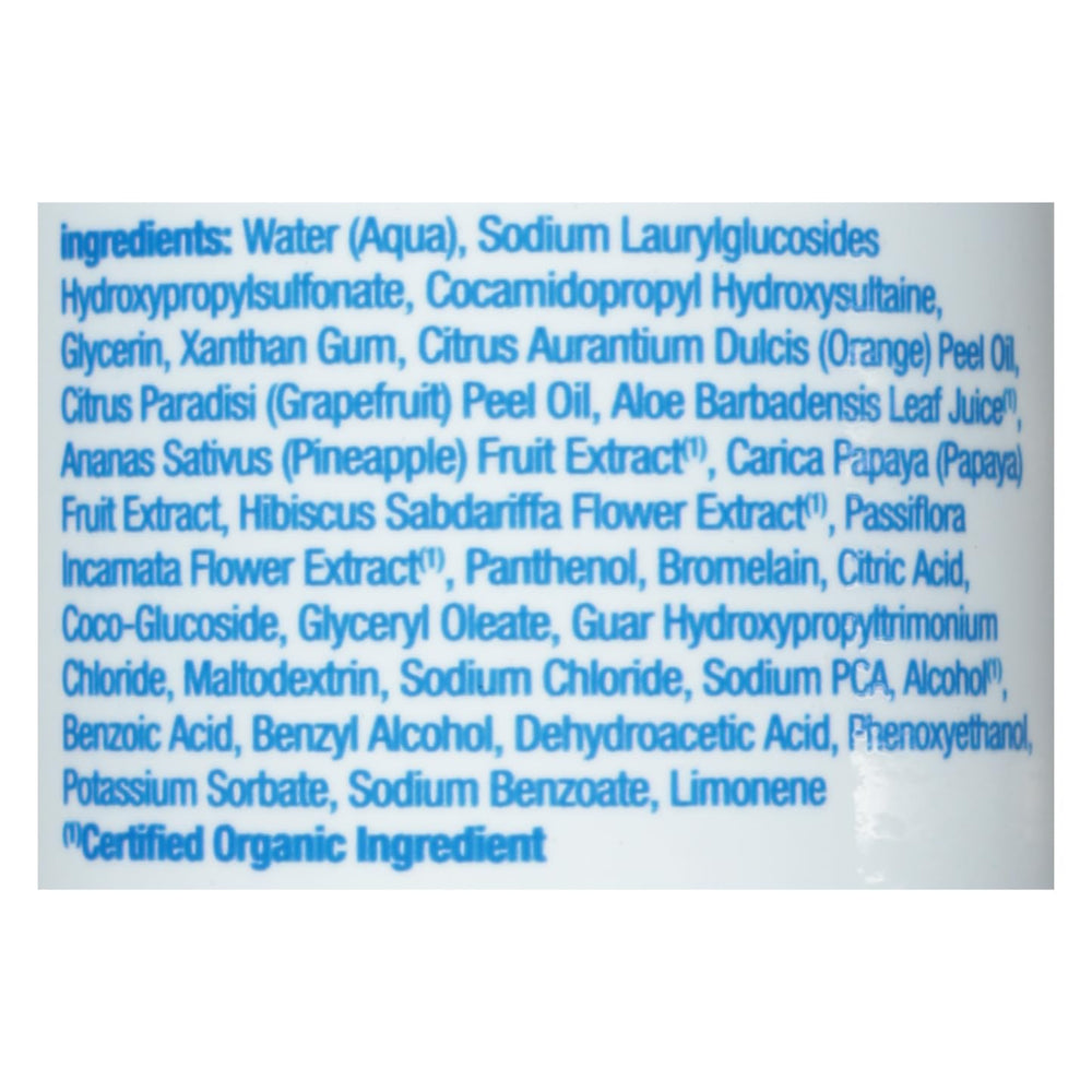 Empaque de Alba Botanica exfoliante facial, embalaje variado listo para la rutina diaria.