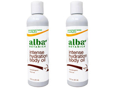 Alba Botanica Kukui Nut Body Oil bottle delivering tropical hydration.
