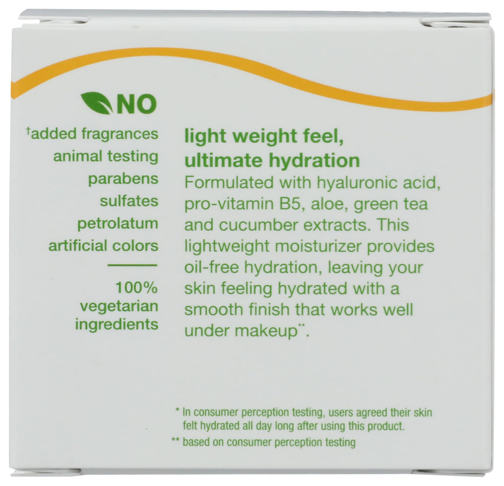 Alba Botanica Moisturizer ingredients aloe-green-tea highlight soothing, refreshing daytime care