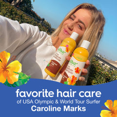 Alba Botanica More Moisture Coconut Milk packaging with Leaping Bunny cruelty-free seal