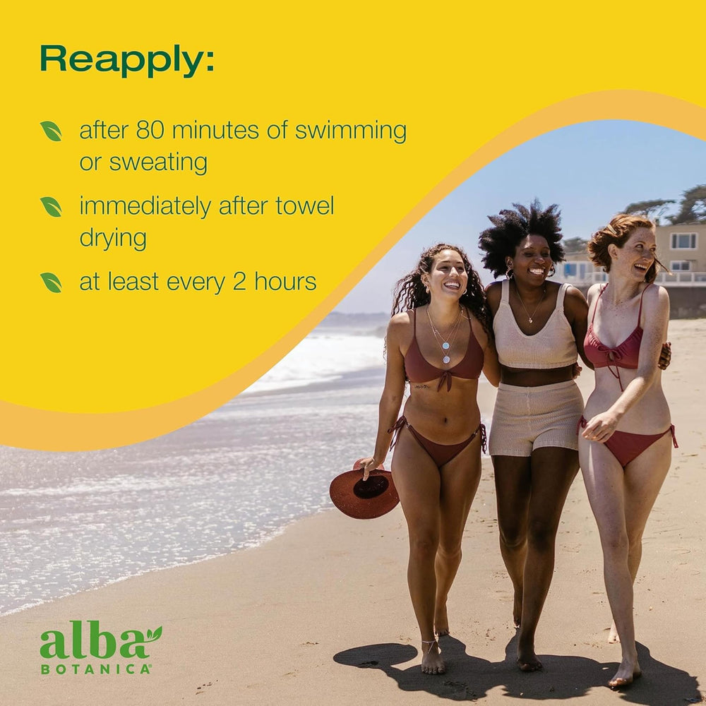 Alba Botanica Sensitive Sunscreen Spray quick-dry lightweight mist for comfortable wear
