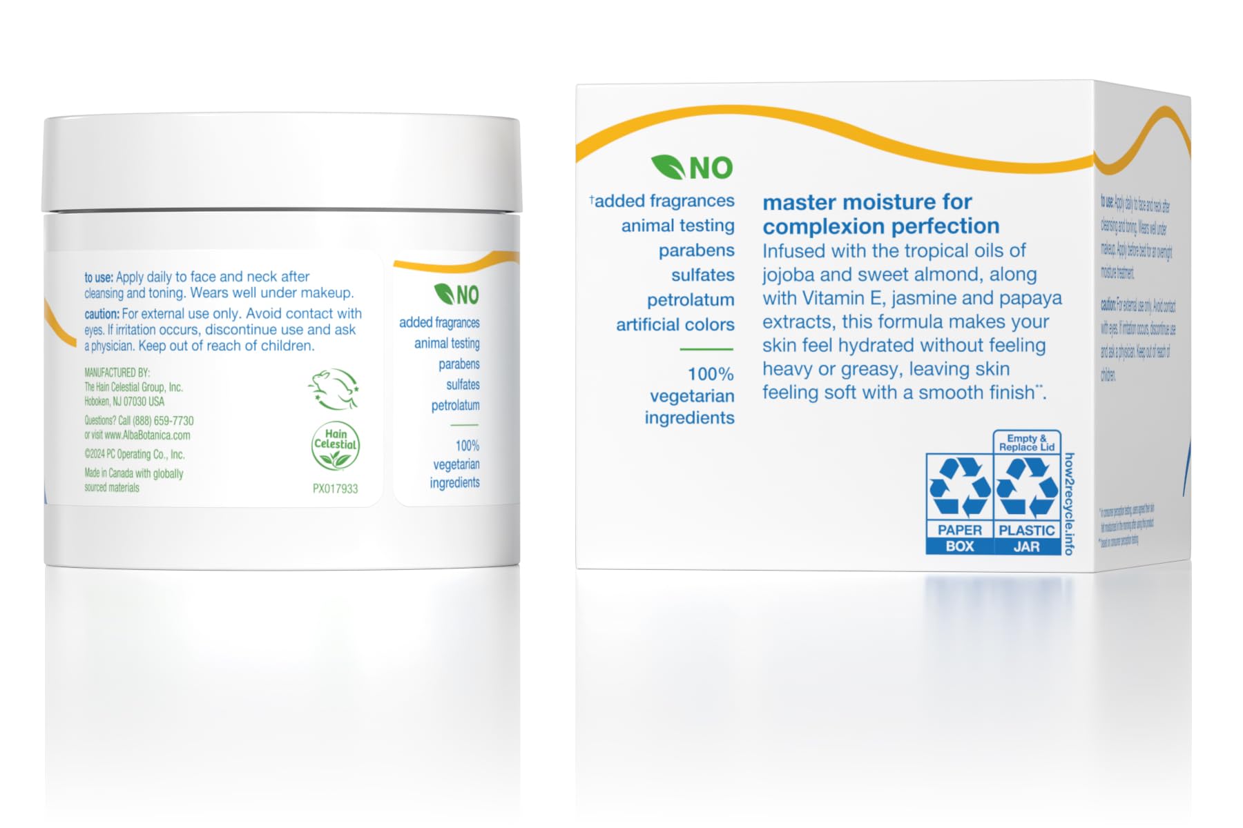 Alba Botanica Ultra Hydrating Cream label emphasizes fragrance-free, vegetarian formula