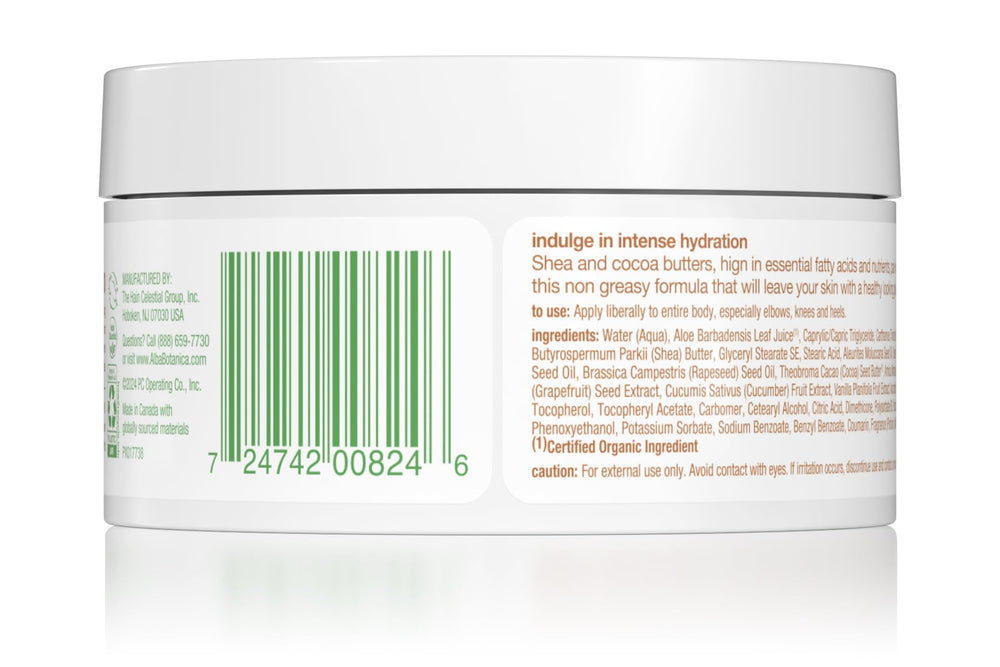 Alba Botanica vanilla cucumber arnica blend highlights soothing hydration