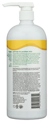 Alba Botanica Very Emollient Bath and Shower Gel pour shows rich lather for cleansing moments.